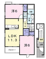 パレ ドールCの物件間取画像